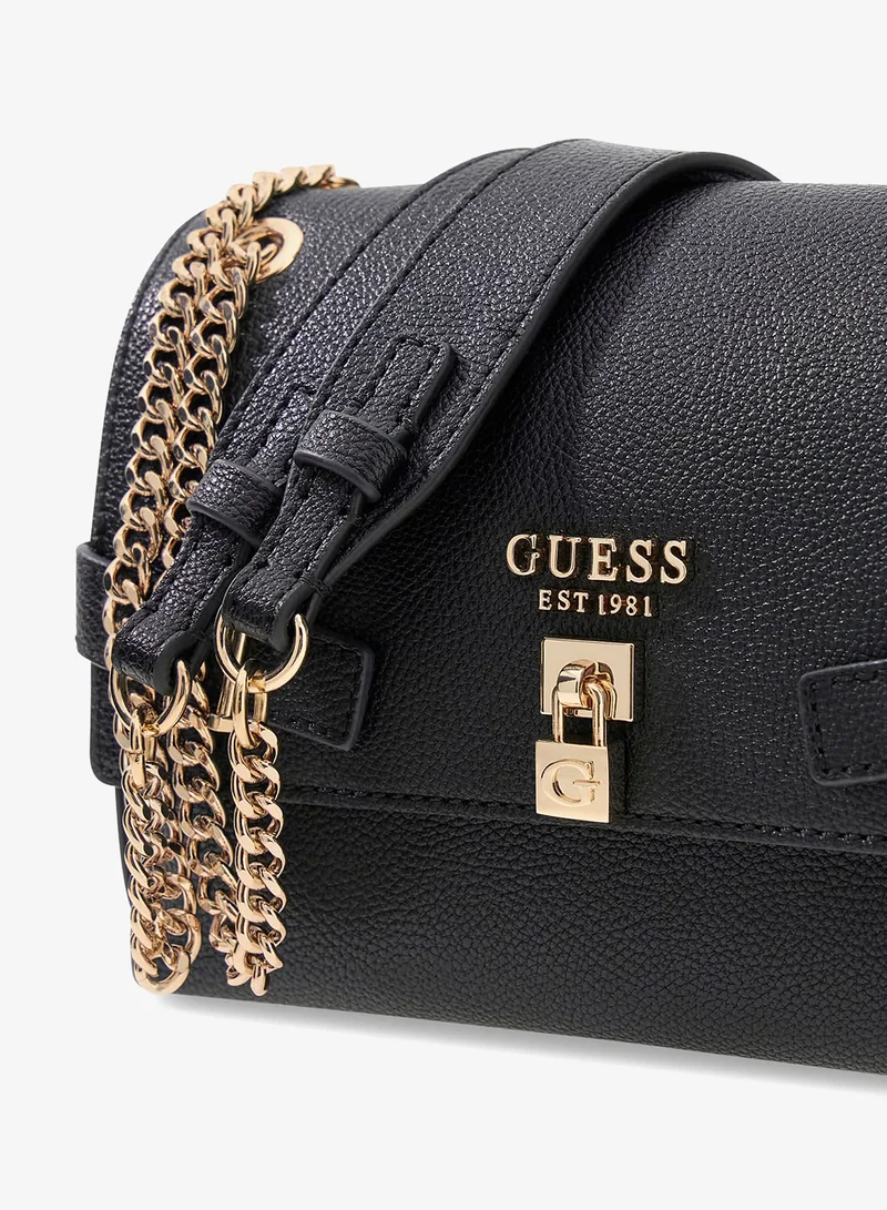 GUESS  Yesba Convertible Flap Over Crossbody Bag for Women | Best Price UAE